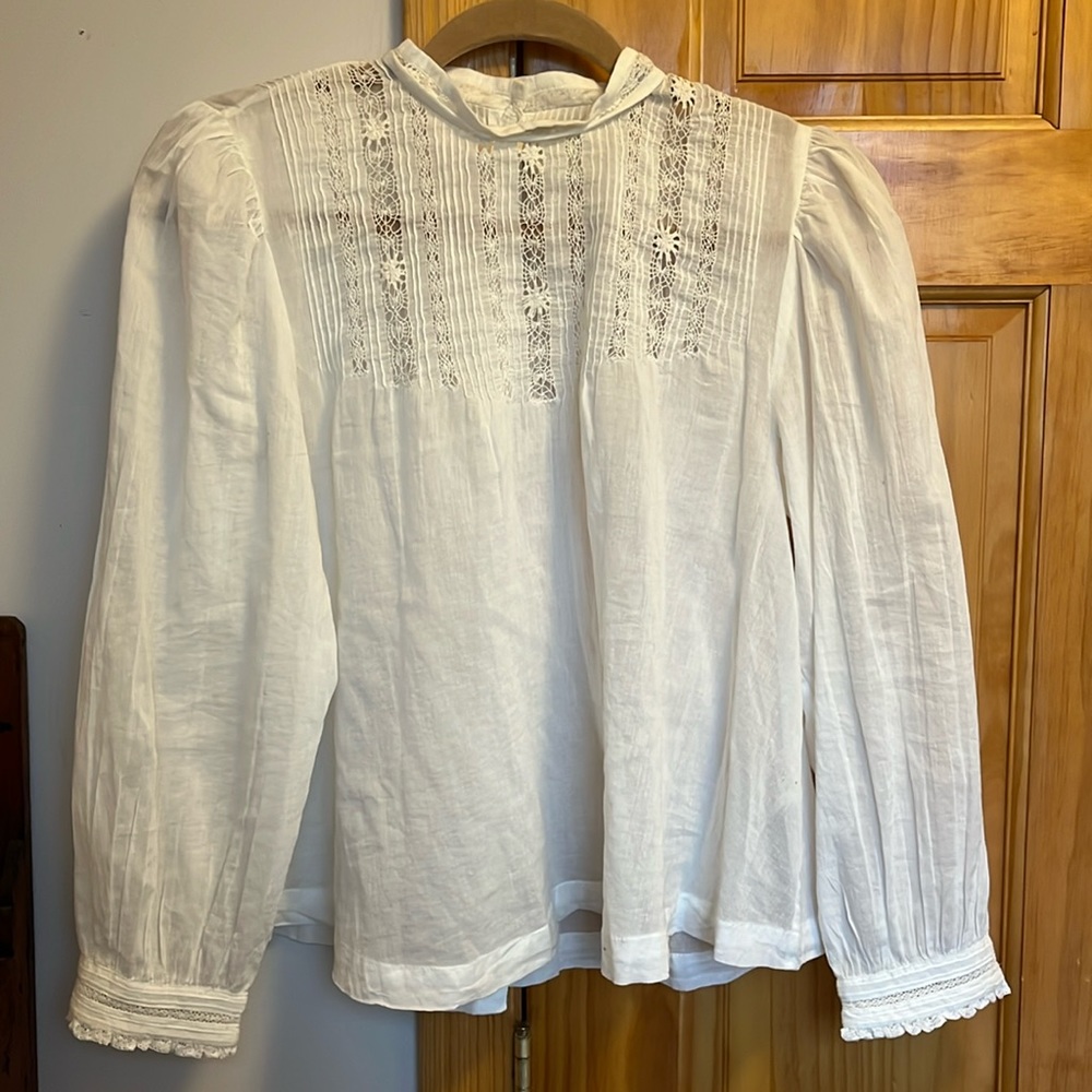 Doen Antonia Top in Salt NWOT